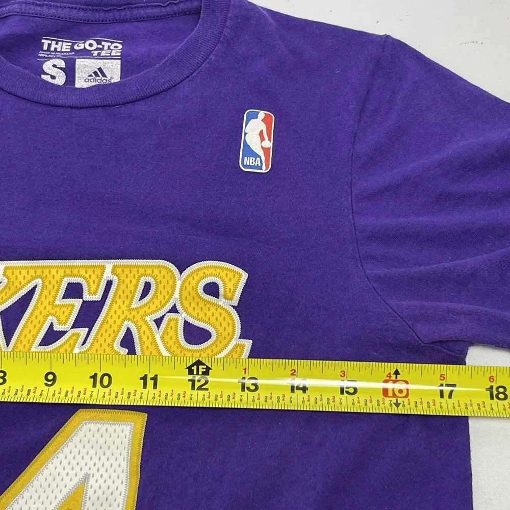 Kobe Bryant Los Angeles Lakers‎ Men's Small Adidas Purple Jersey Shirt NBA